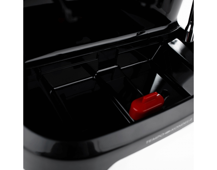 Pákový kávovar Berny - čierna / strieborná