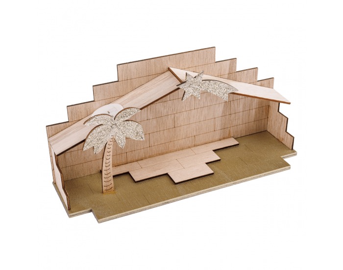 Svietiaci betlehem Betlehem - kombinácia farieb / prírodná