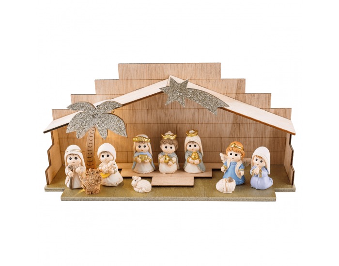 Svietiaci betlehem Betlehem - kombinácia farieb / prírodná