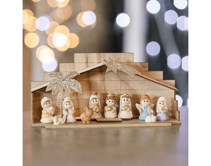 Svietiaci betlehem Betlehem - kombinácia farieb / prírodná