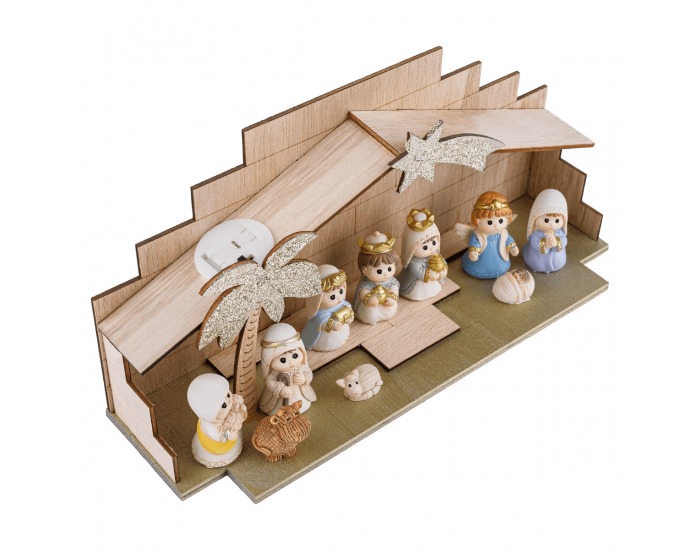 Svietiaci betlehem Betlehem - kombinácia farieb / prírodná