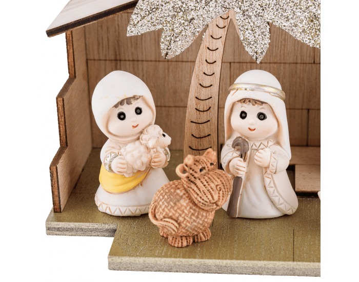 Svietiaci betlehem Betlehem - kombinácia farieb / prírodná