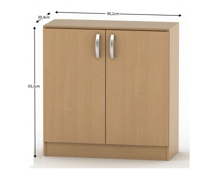 Dvojdverová komoda Betty 2 BE02-008-00 - buk