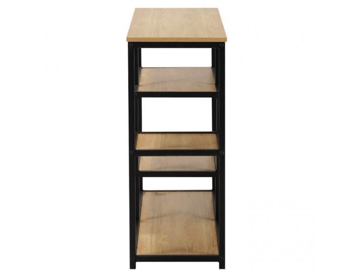 Regál Bilote New Typ 2 - čierna / dub