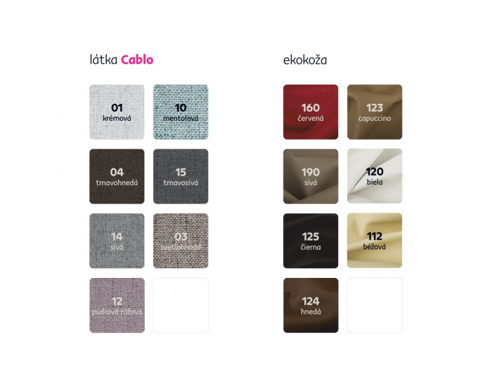 Rohová sedačka U s rozkladom a úložným priestorom Biter U P - biela