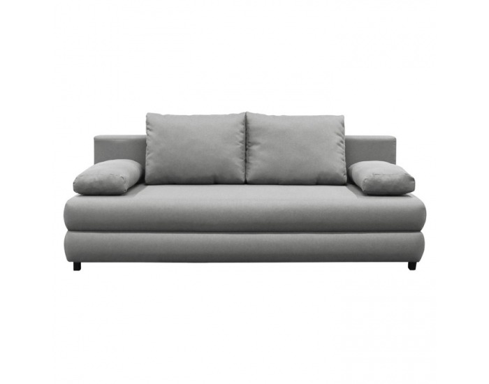 Rozkladacia pohovka s úložným priestorom Blum - sivá