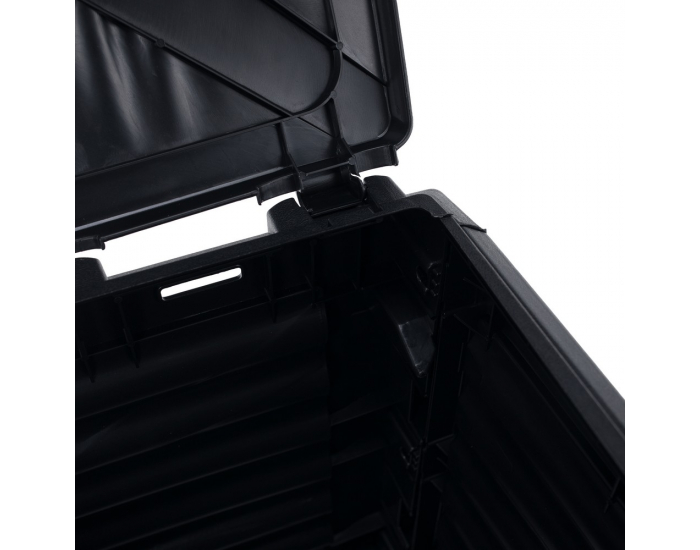 Záhradný kompostér Bobs 300 l - čierna / zelená