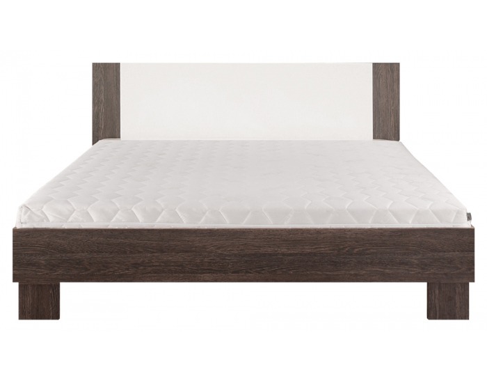 Posteľový rám Allesia 180 - arusha wenge / biely krém