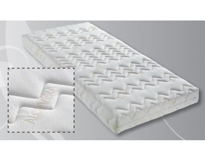 Taštičkový matrac De Lux-140 140x200 cm - Aloe vera