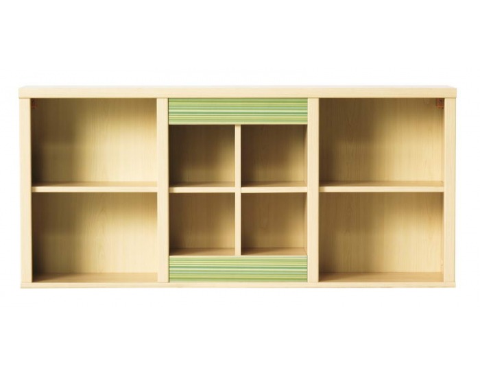 Detská izba Codi 3 - višňa cornwall / rainbow zelená