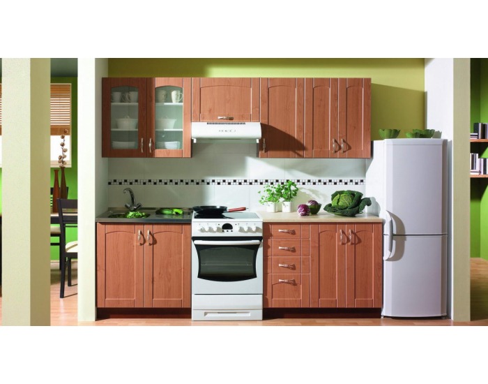 Kuchyňa Delicja 240 MDF Ekran - jelša tara