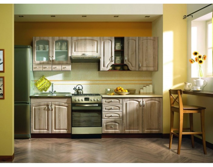 Kuchyňa Delicja 260 MDF Retro - dub messina