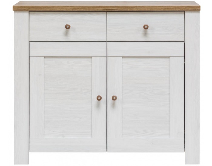 Komoda Deluxe DX3 - smrekovec sibiu / dub