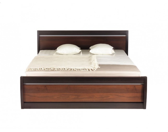 Posteľový rám Forrest FR 19 / 160 - dub milano / orech tmavý
