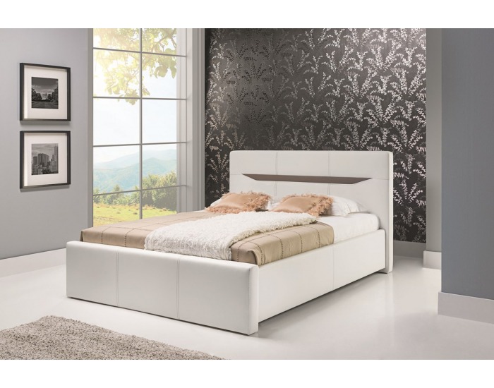 Posteľový rám Lionel A 180 - biela