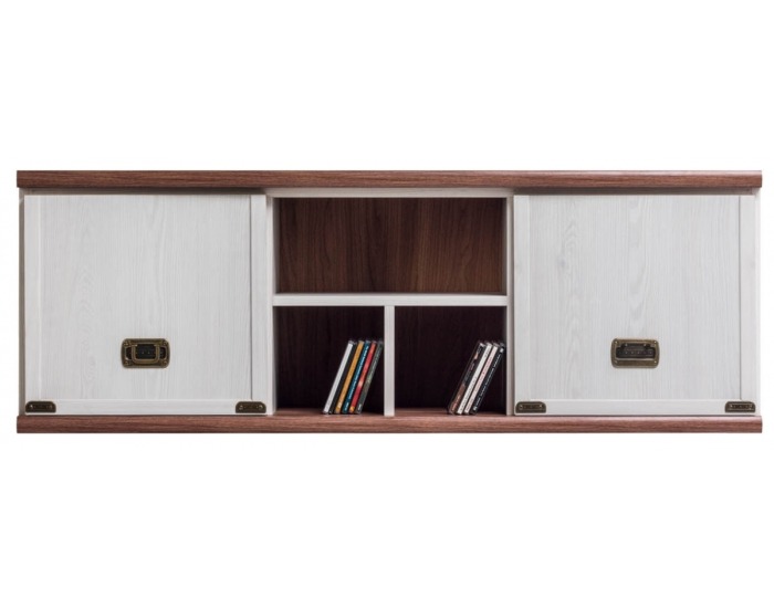 Vitrína na stenu Magic MA 12 - smrekovec sibiu / dub