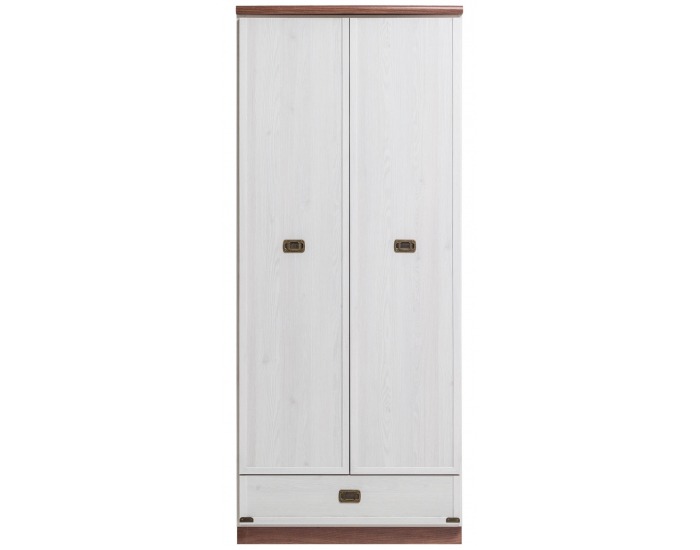 Šatníková skriňa Magic MA 8 2D - smrekovec sibiu / dub