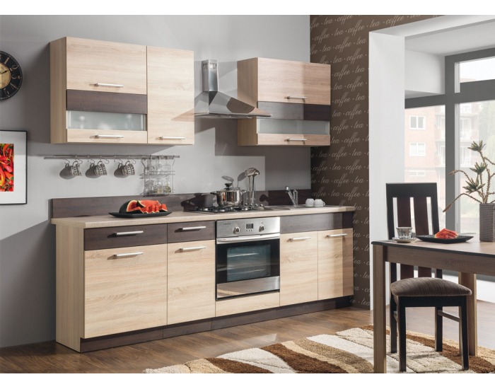 Kuchyňa Modena 240 - rijeka svetlá / rijeka tmavá