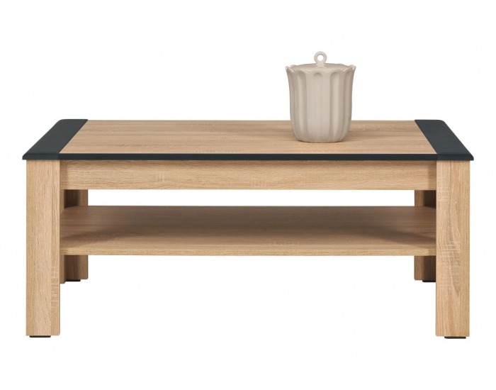 Konferenčný stolík Naomi NA 11 - dub sonoma / biela / grafit