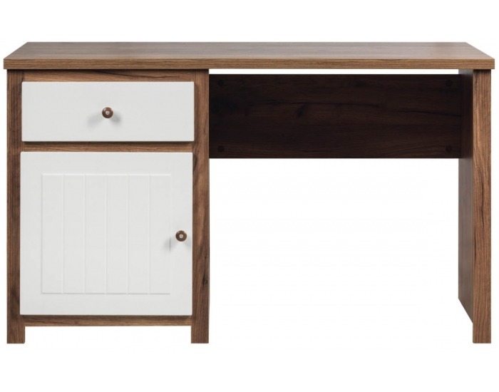 PC stolík Stix ST 9 - dub / biely mat