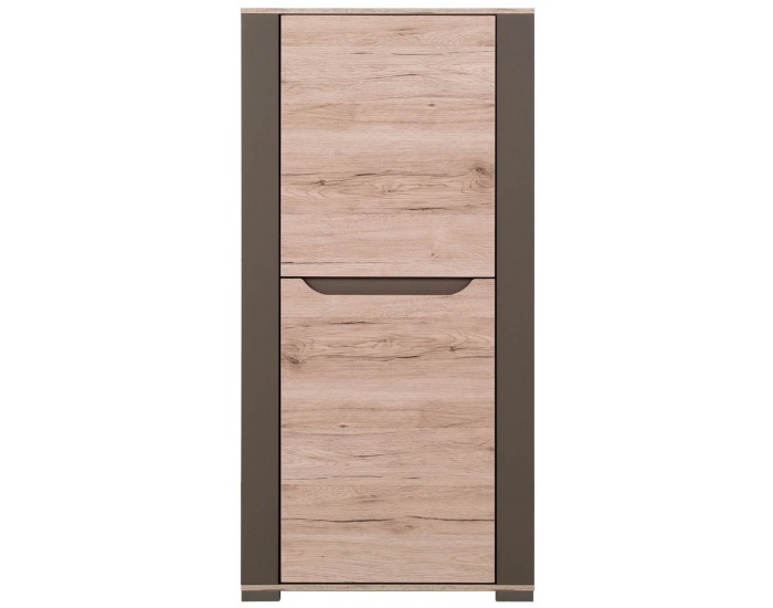 Skrinka Sven SV 4 - dub San Remo / latte