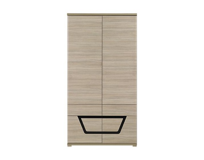 Šatníková skriňa Tes TS 6 2D - brest