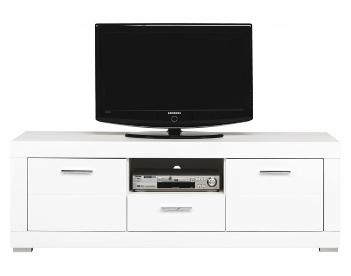 TV stolík White WH 1 - biela / biely mat