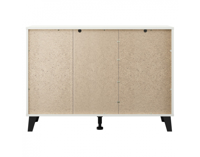 Jednodverová komoda so zásuvkou Bogan 1D3S - biela