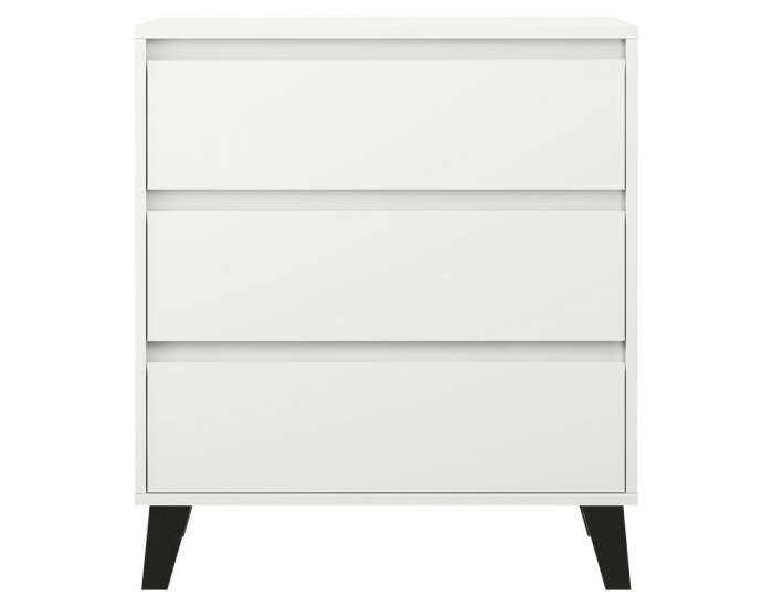 Zásuvková komoda Bogan 3S/70 - biela
