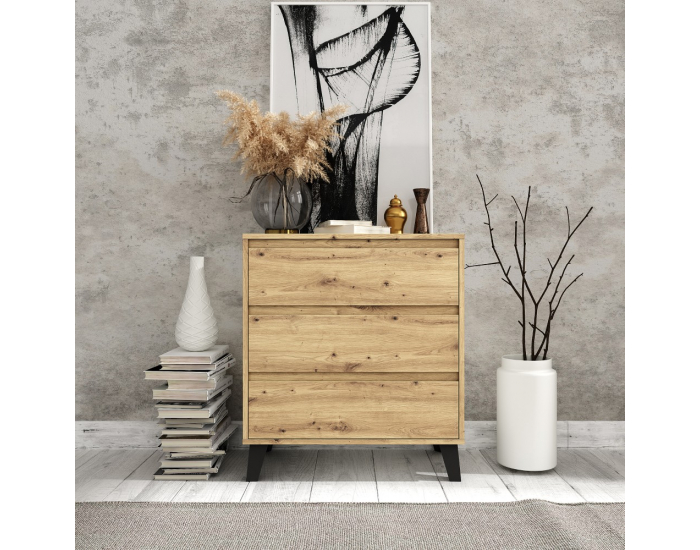 Zásuvková komoda Bogan 3S/70 - dub artisan