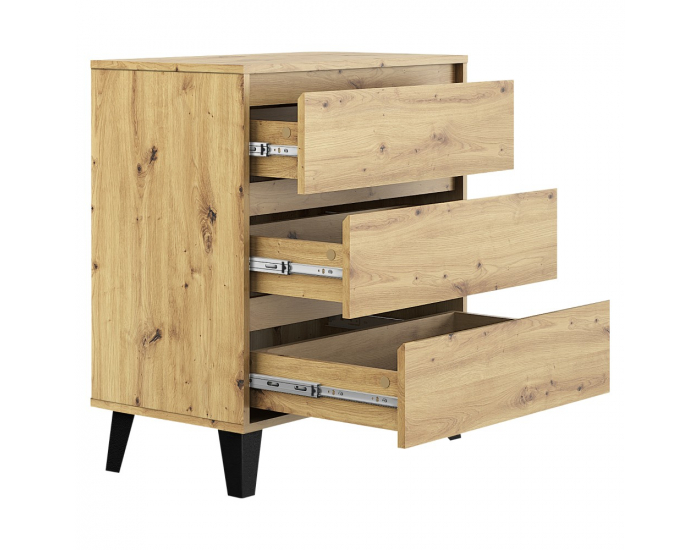 Zásuvková komoda Bogan 3S/70 - dub artisan