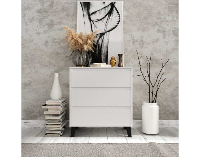 Zásuvková komoda Bogan 3S/70 - kašmír