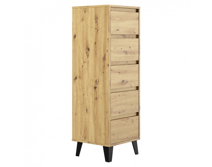 Zásuvková komoda Bogan 5S/40 - dub artisan