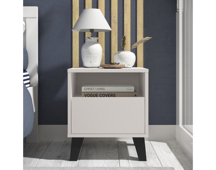 Nočný stolík Bogan New 1S - kašmír