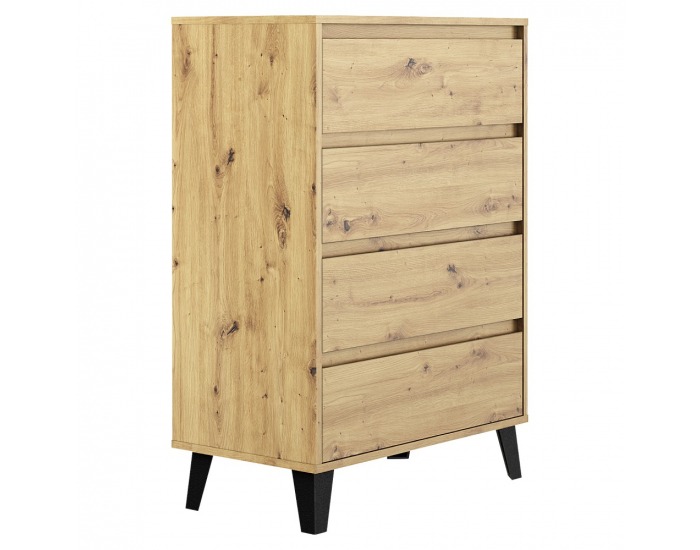 Zásuvková komoda Bogan New 4S/70 - dub artisan