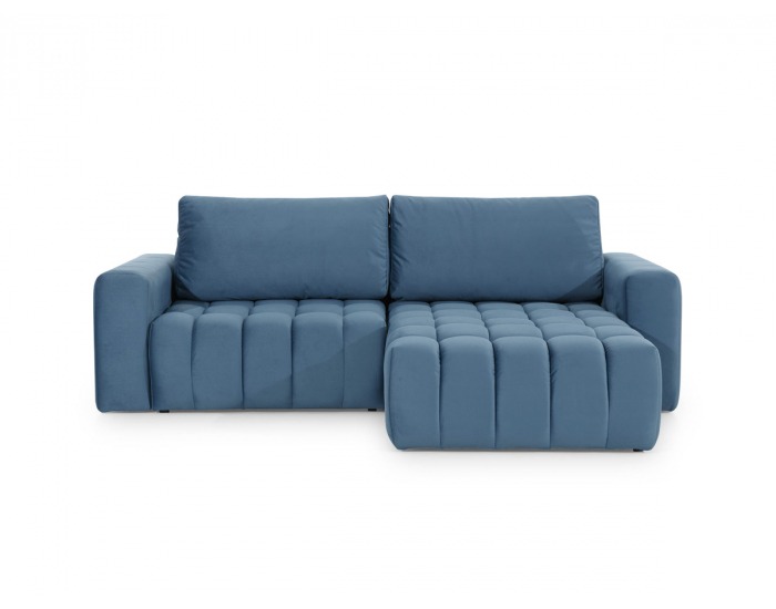 Rohová sedačka s rozkladom a úložným priestorom Bonta L - žltá