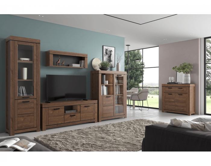 Obývacia izba Boras - dub hnedý