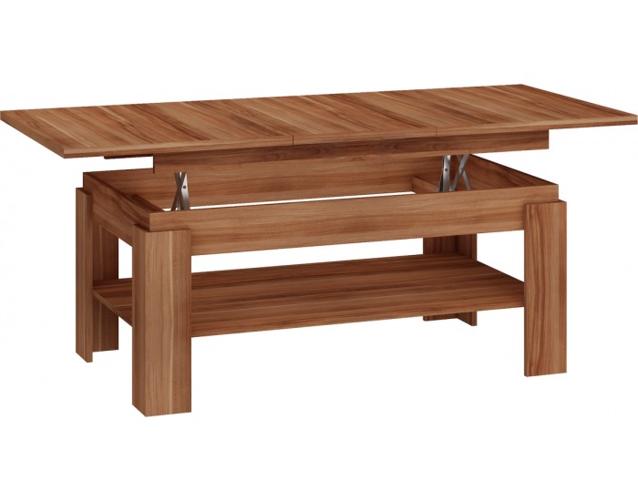 Rozkladací konferenčný stolík Boston - slivka wallis