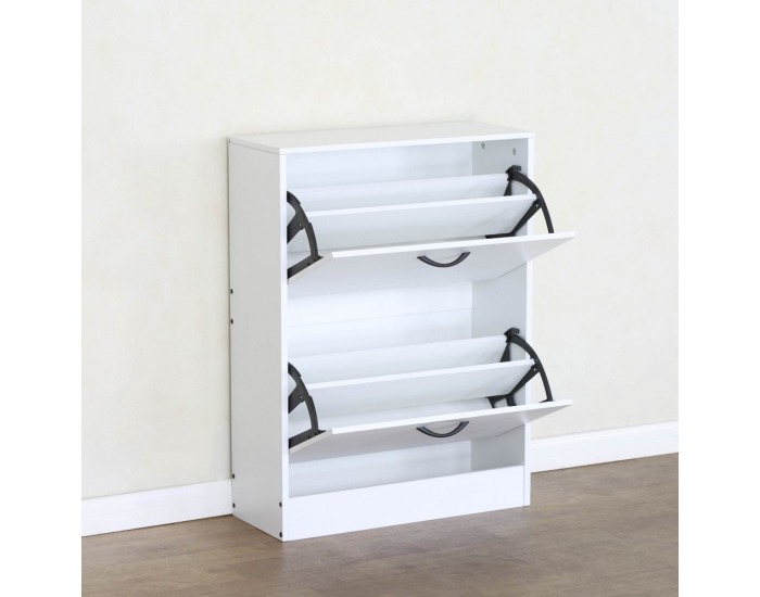 Botník (skrinka na topánky) Botnix - biela