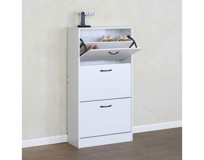 Botník (skrinka na topánky) Botoria - biela