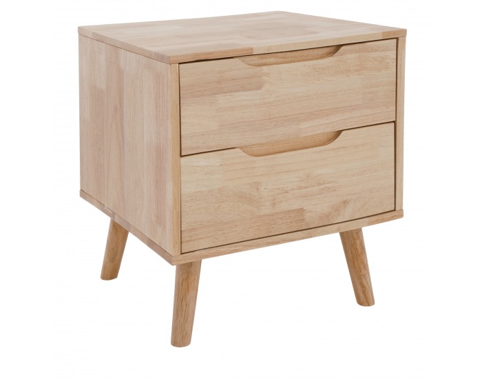 Nočný stolík Bruni - prírodná