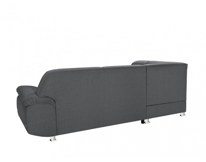 Rohová sedačka s rozkladom a úložným priestorom Alanis II L - sivá