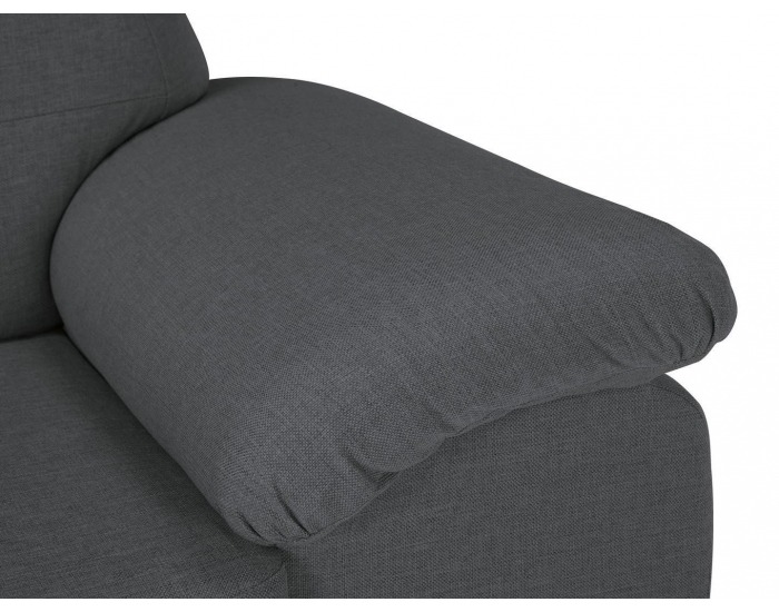 Rohová sedačka s rozkladom a úložným priestorom Alanis II L - sivá