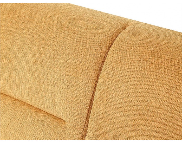 Rohová sedačka s rozkladom a úložným priestorom Algarve L - žltá