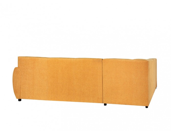 Rohová sedačka s rozkladom a úložným priestorom Algarve L - žltá