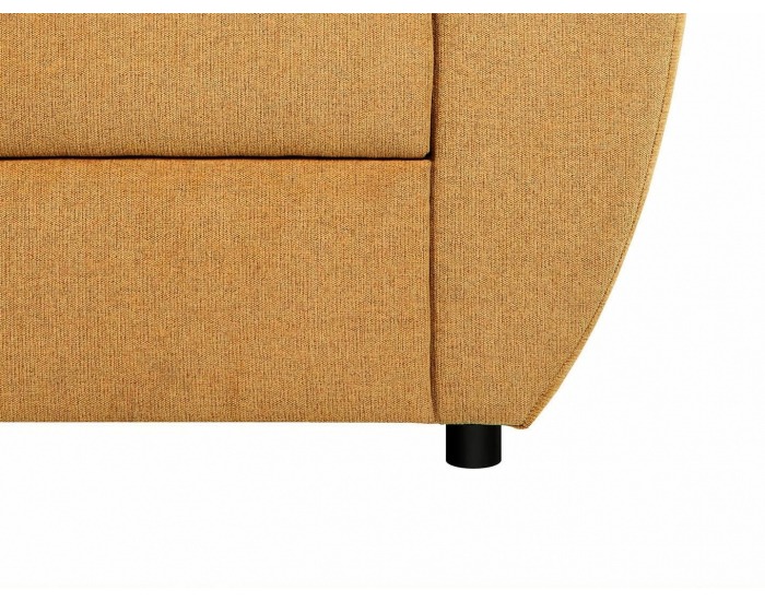 Rohová sedačka s rozkladom a úložným priestorom Algarve L - žltá