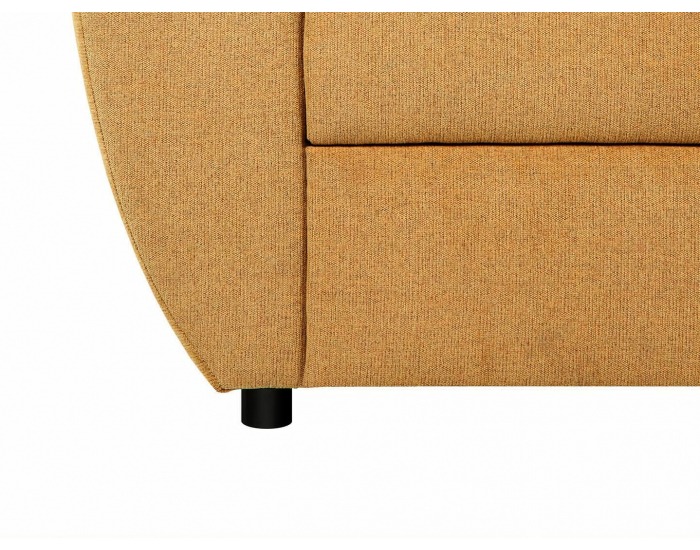 Rohová sedačka s rozkladom a úložným priestorom Algarve P - žltá