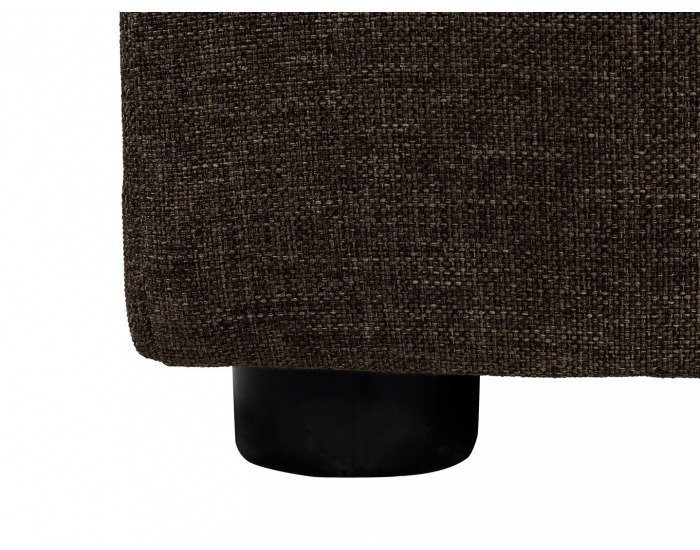 Pohovka s rozkladom a úložným priestorom Ania - hnedá / tmavohnedá