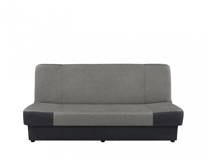 Pohovka s rozkladom a úložným priestorom Ania - sivá / grafitová