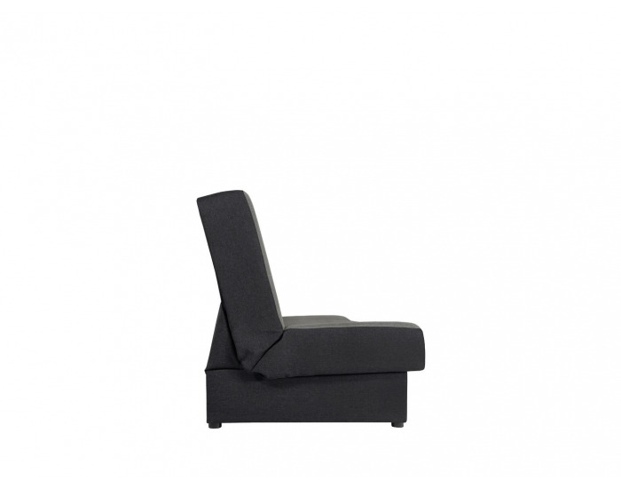 Pohovka s rozkladom a úložným priestorom Ania - sivá / grafitová